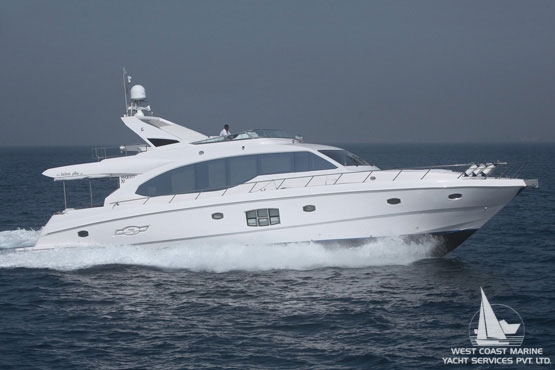 West Coast Marine India - Private Yacht Charter