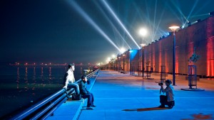 Sabarmat River Front Marina Project 2013 Evening View