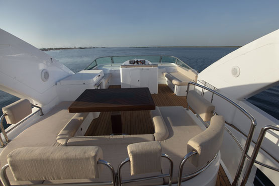 West Coast Marine Yacht Services India - Majesty 63 Boat for Sale