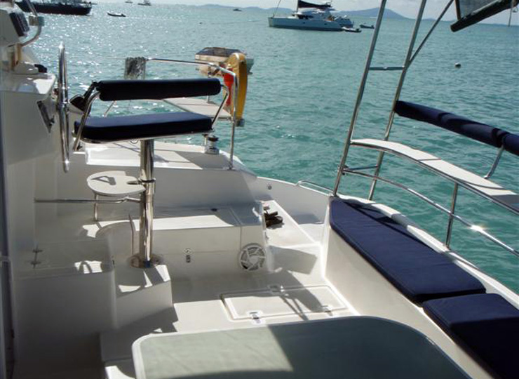 West Coast Marine Yacht Services India - Catamaran Island Spirit 401
