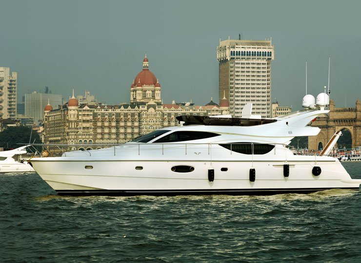 West Coast Marine Yacht Services India - Ferretti Yachts for Rent in Mumbai