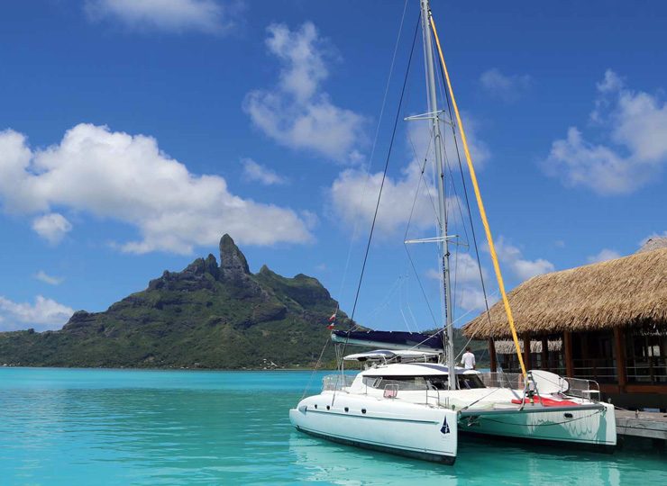 West Coast Marine Yacht Services India - Sailing Catamaran - Island Spirit 401